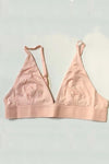BASERANGE Bamboo Fiber Bamboo Cotton No Wire Wide-rim Bra Series Collection Soft Underwear France BAS-BRTR-BA-SP22-FEN Pink BRTR1